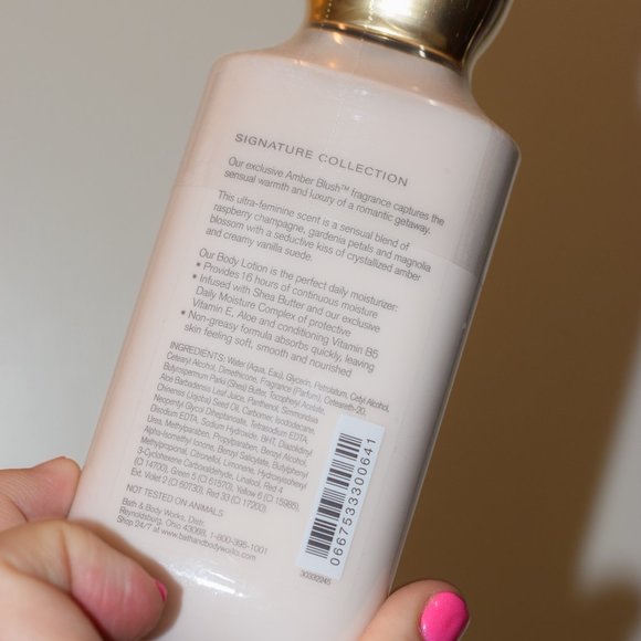 Amber Blush lotion from B&BW - Picture 2 of 2